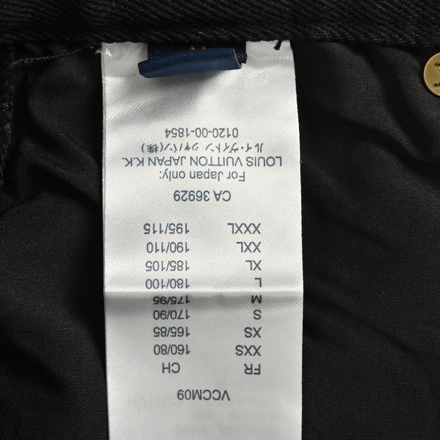 Louis Vuitton/Louis Vuitton presbyopic embossed washed jeans